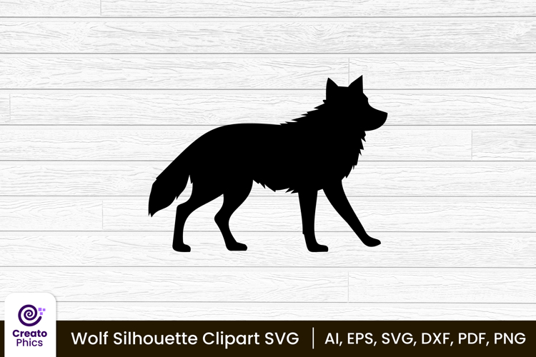 Wolf Silhouette Image 13