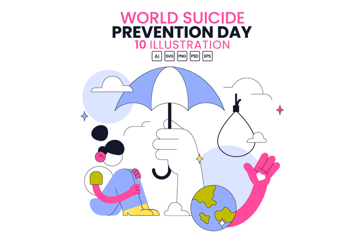 10 World Suicide Prevention Day Illustration