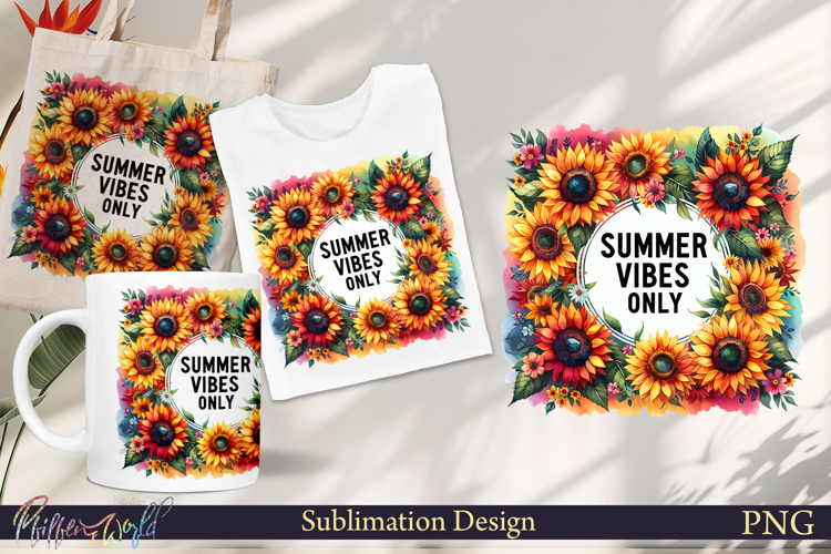 Funny Quote Sublimation | Summer | summer vibes only