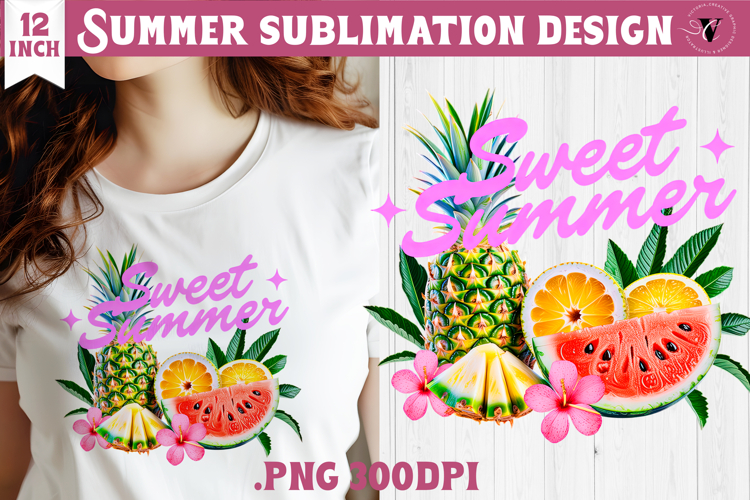 Summer sea Sublimation | Sweet summer, beach quote