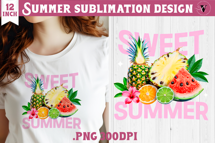 Summer sea Sublimation | Sweet summer, beach quote