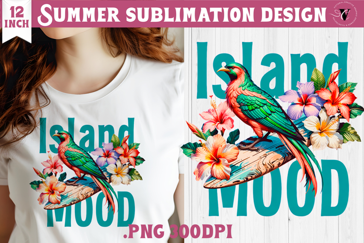 Summer sea Sublimation | Island mood, beach quote
