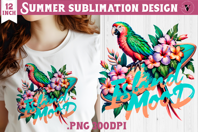 Summer sea Sublimation | Island mood, beach quote