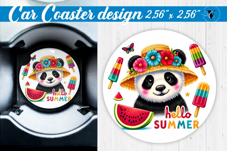 Car Coaster | Summer | Animals coaster example image 1