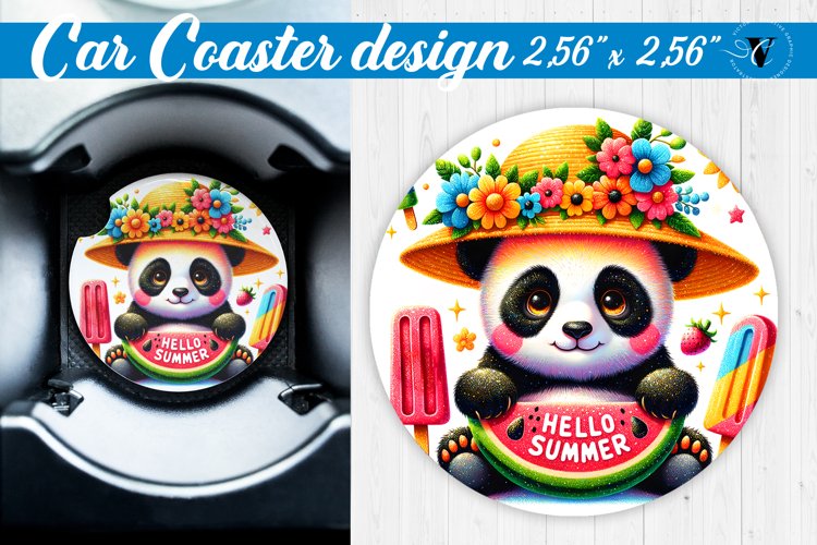 Car Coaster | Summer | Animals coaster example image 1
