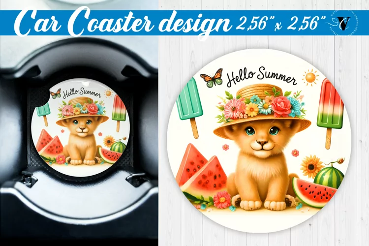 Car Coaster | Summer | Animals coaster