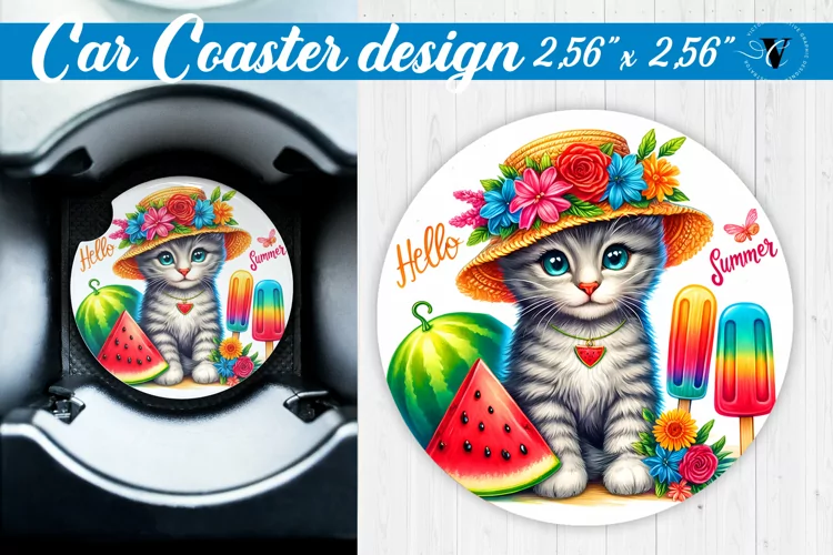 Car Coaster | Summer | Animals coaster