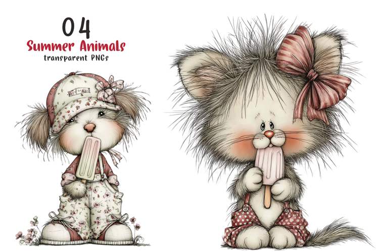 Summer Animals Clipart