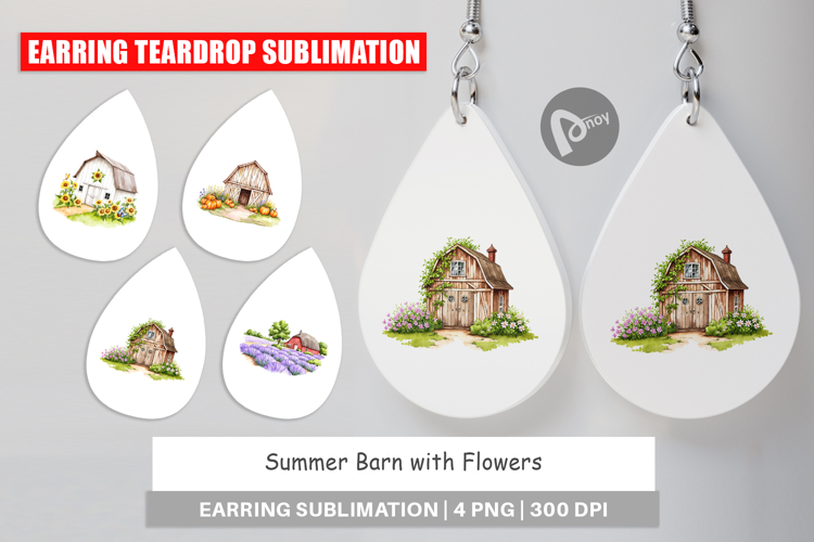 Sublimation Earring Designs Image 3