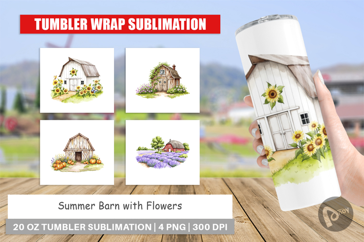 Tumbler Summer Barn