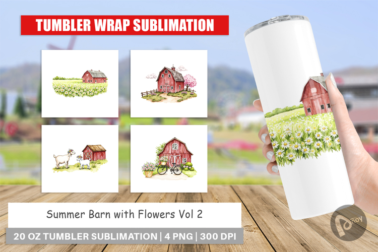 Tumbler Summer Barn