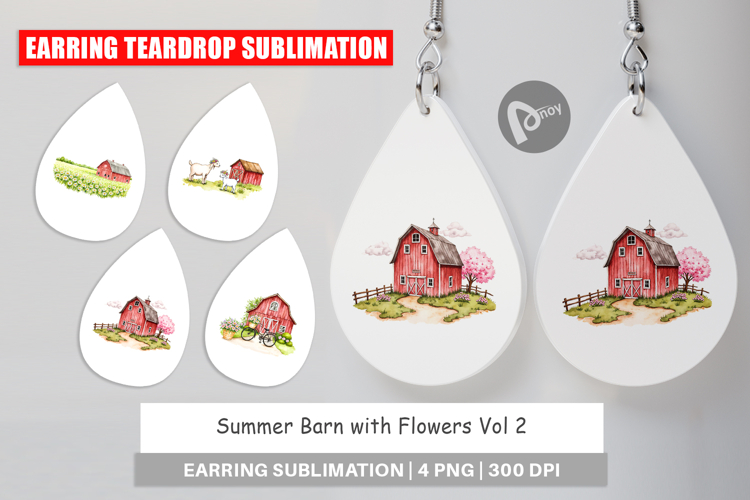 Sublimation Earring Designs Image 4