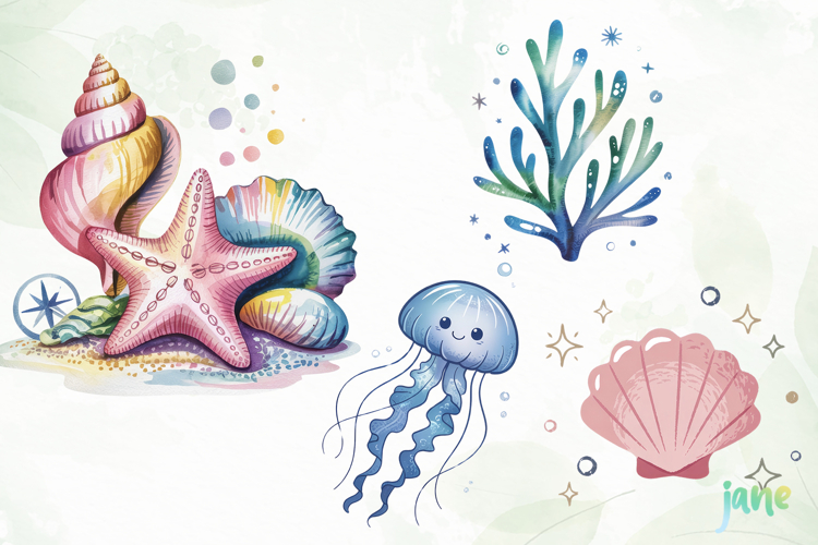 Summer Beach Clipart Image 5