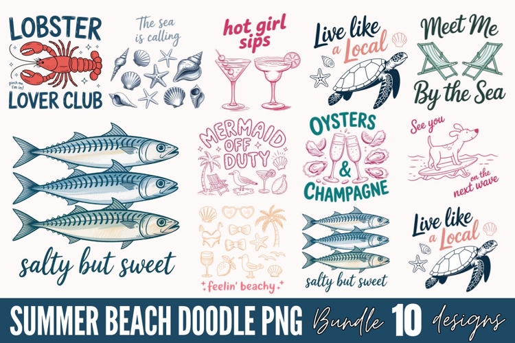 Summer Beach Sublimation Bundle