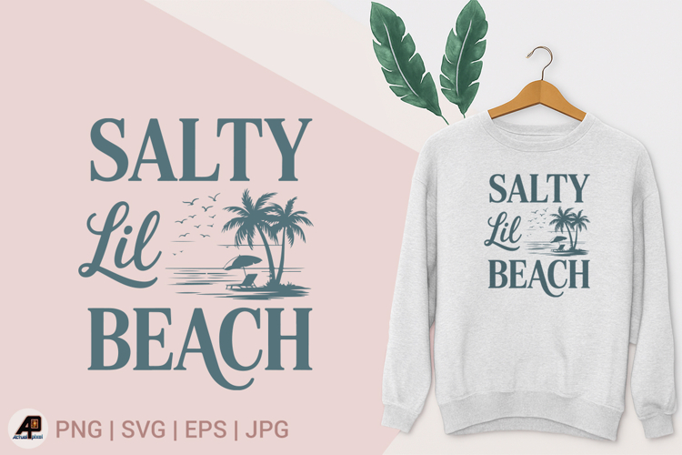 Summer Beach Sublimation Design