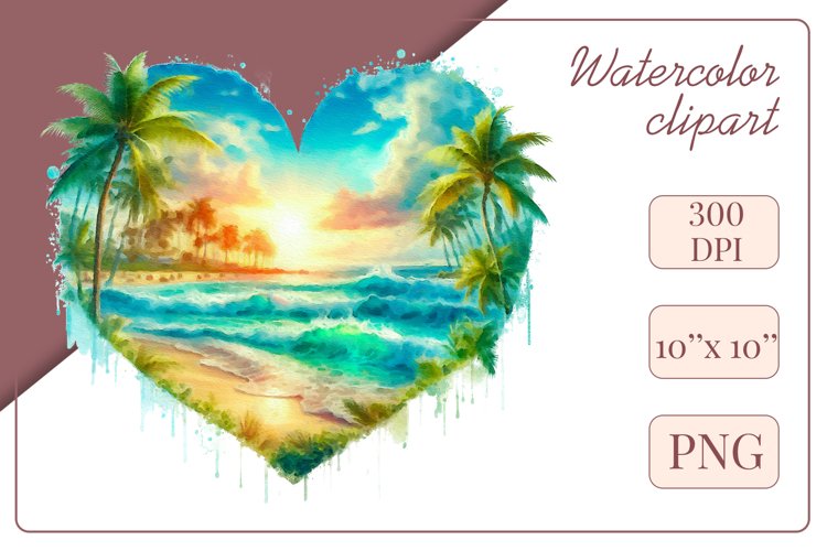 Explore our collection of vibrant watercolor clipart capturing the essence of summer beach relaxation. Perfect for cards, invitations, banners and websites, these designs infuse your projects with freshness, brightness, and joyful vibes.