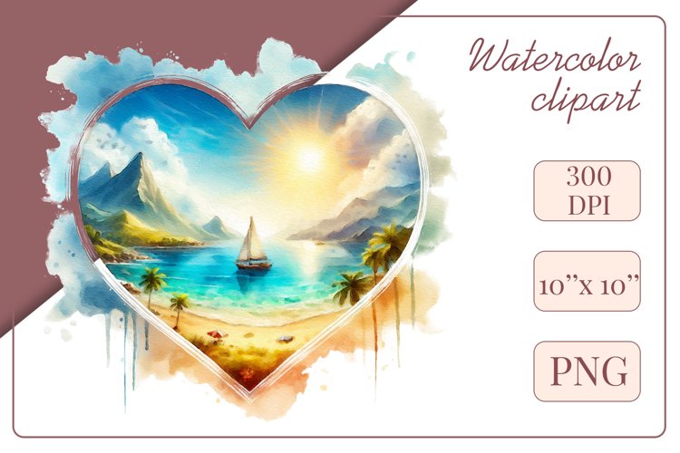 Explore our collection of vibrant watercolor clipart capturing the essence of summer beach relaxation. Perfect for cards, invitations, banners and websites, these designs infuse your projects with freshness, brightness, and joyful vibes.