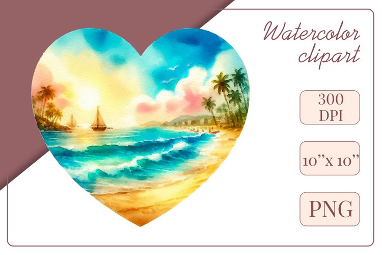 Explore our collection of vibrant watercolor clipart capturing the essence of summer beach relaxation. Perfect for cards, invitations, banners and websites, these designs infuse your projects with freshness, brightness, and joyful vibes.