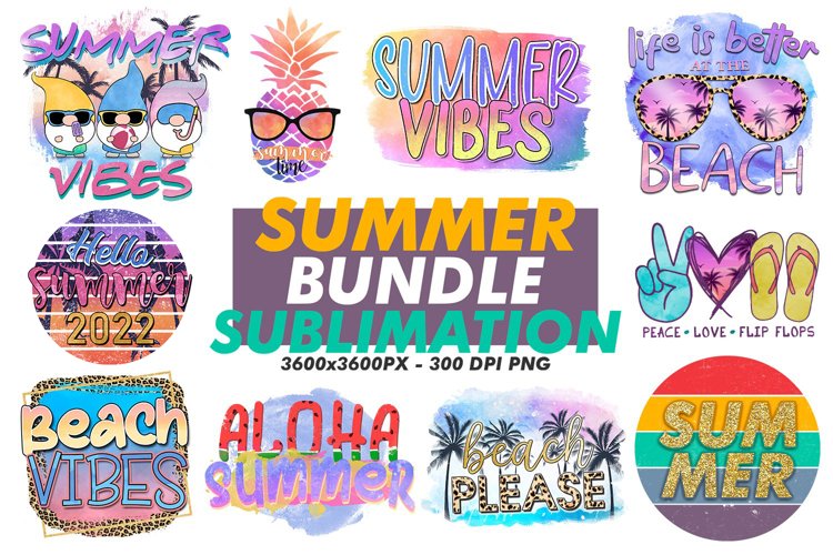 Beach Sublimation Design Image 7