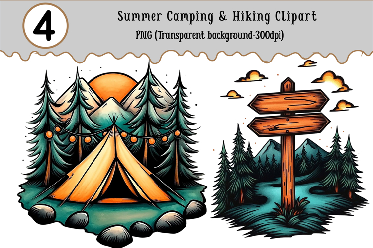 Hiking Clipart Image 22