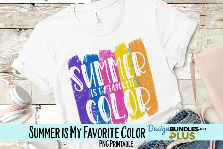 Summer is my Favorite Color Sublimation PNG