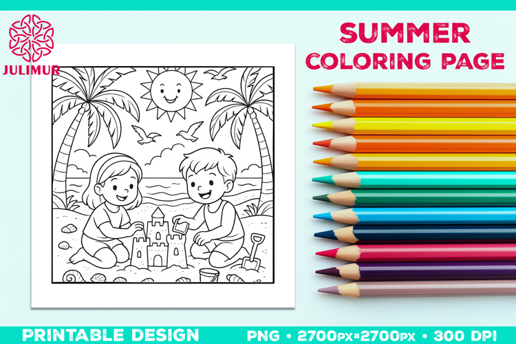 Beach Theme Clipart Image 12