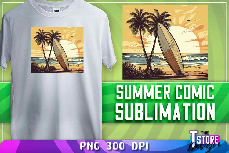 Summer Sublimation Design Image 17