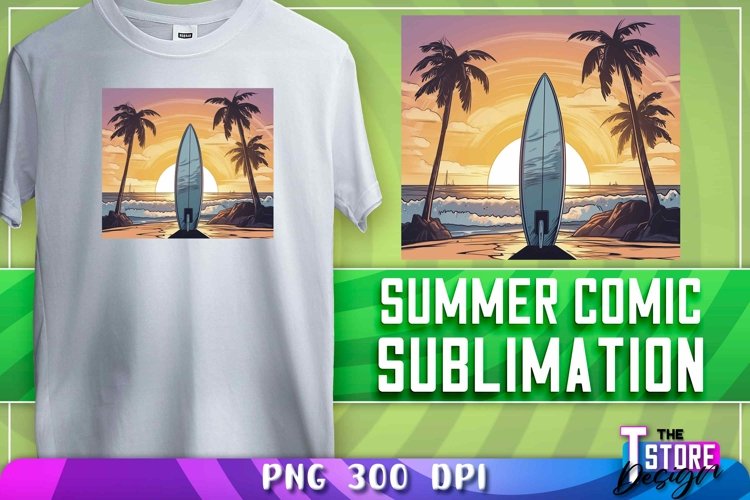 Summer Sublimation Design Image 15