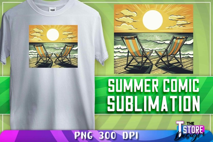 Summer Sublimation Design Image 20