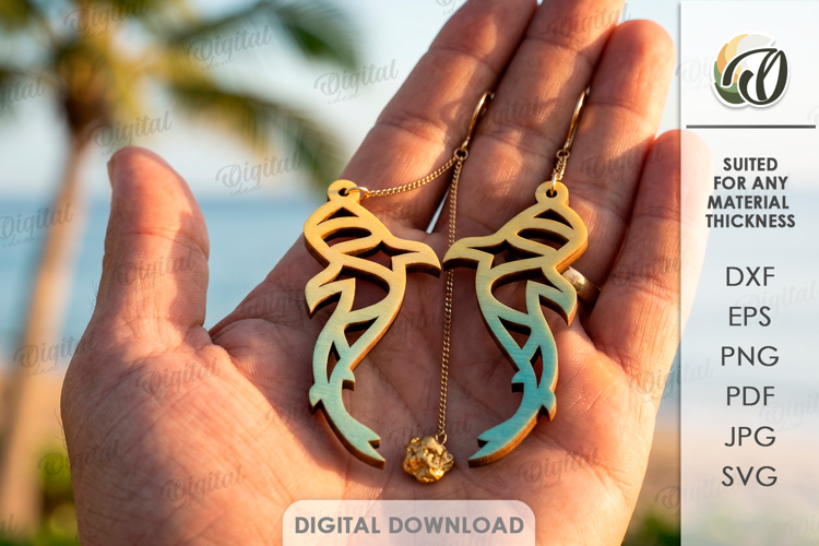 Earrings Svg Image 6