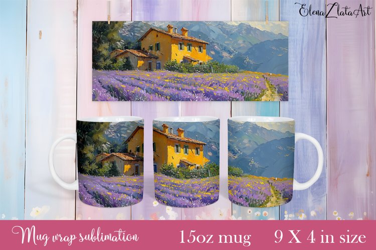 Flowers Mug Sublimation, Floral Design Mug
