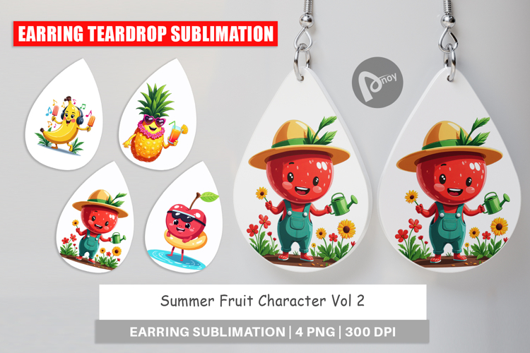 Sublimation Earring Designs Image 3