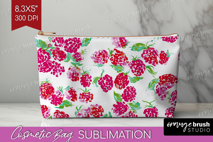 Fruit Cosmetic Bag Summer Makeup Bag PNG (5768798)