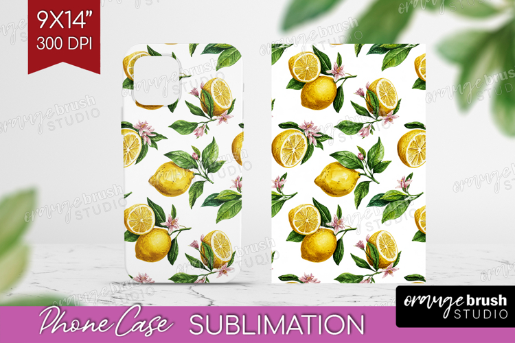 Summer Fruit Phone Case PNG - Fruit Case PNG Sublimation