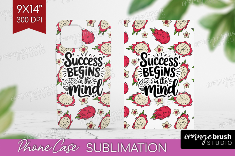 Inspirational Quote Phone Case PNG - Summer Fruit Case PNG example image 1