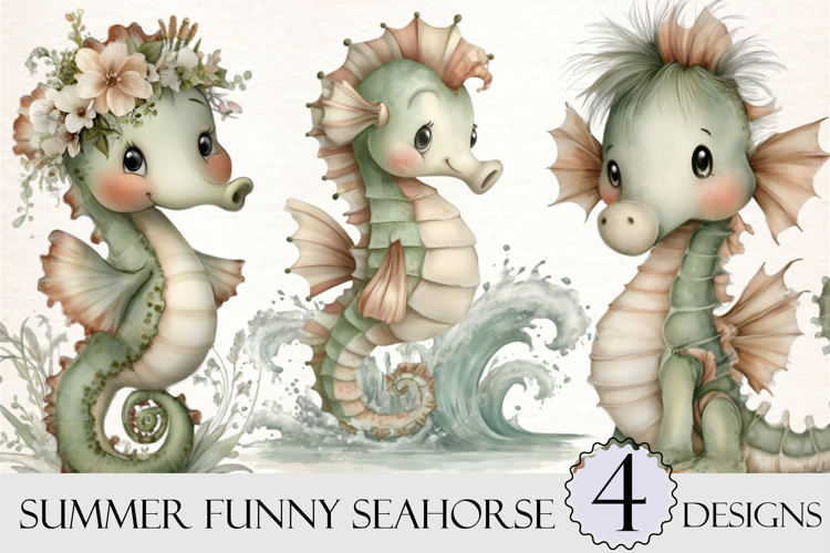 Seahorse Clipart Image 22