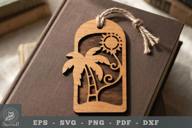 Summer Lasercut Bookmark 1