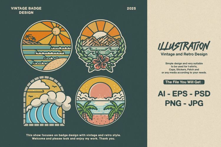 Summer Monoline Design