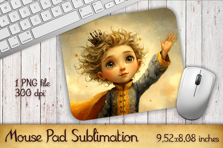 Summer Sun boy Mouse Pad | Sublimation PNG