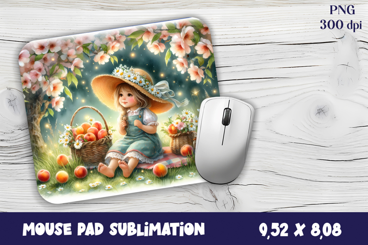 Gnome Mouse Pad. Summer Mouse Pad