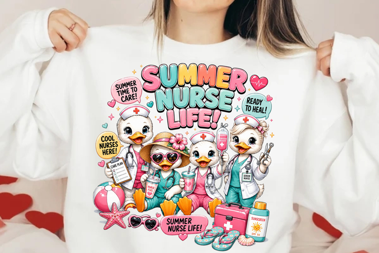 Summer Nurse Life PNG
