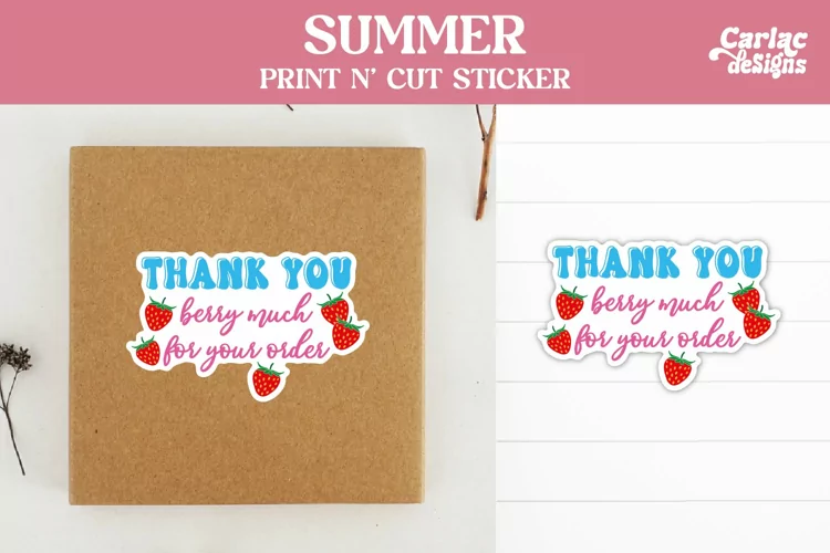 Summer Packaging Stickers, Beach Packaging Stickers