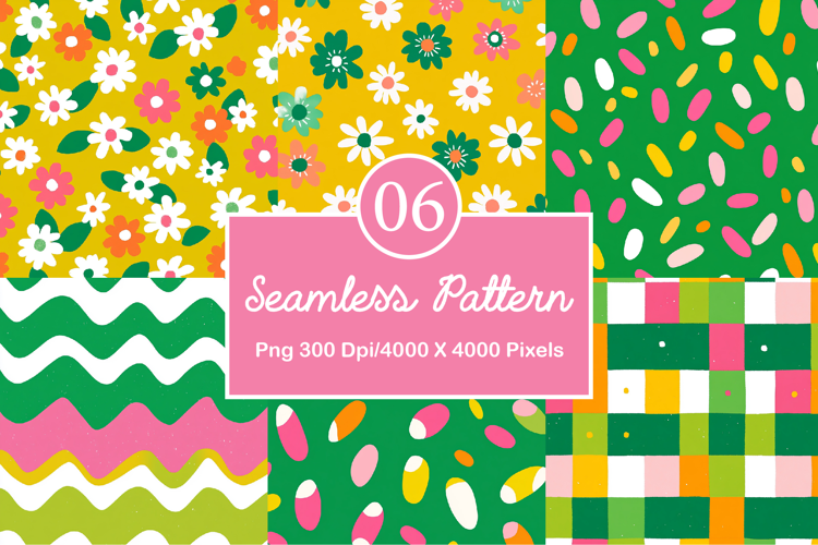 Summer Patterns Colorful Backgrounds