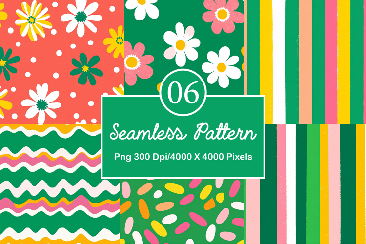 Summer Patterns Colorful Backgrounds