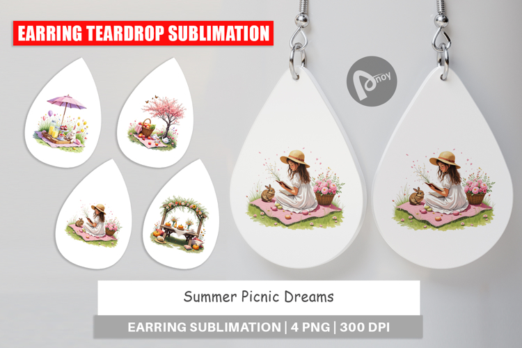 Earring Summer Picnic Dreams