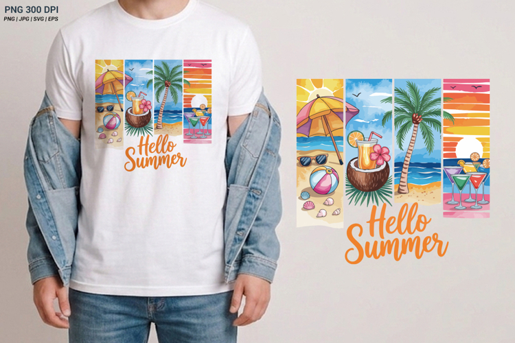 Summer Quotes Sublimation SVG PNG