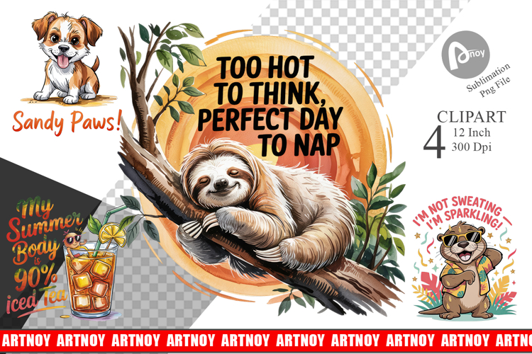 Summer Quote Clipart