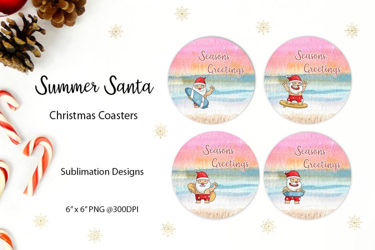 christmas coasters