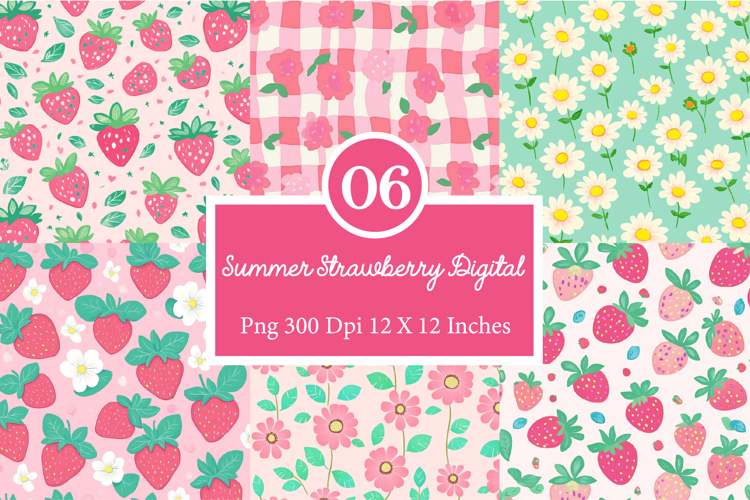 Summer Digital Paper Image 23