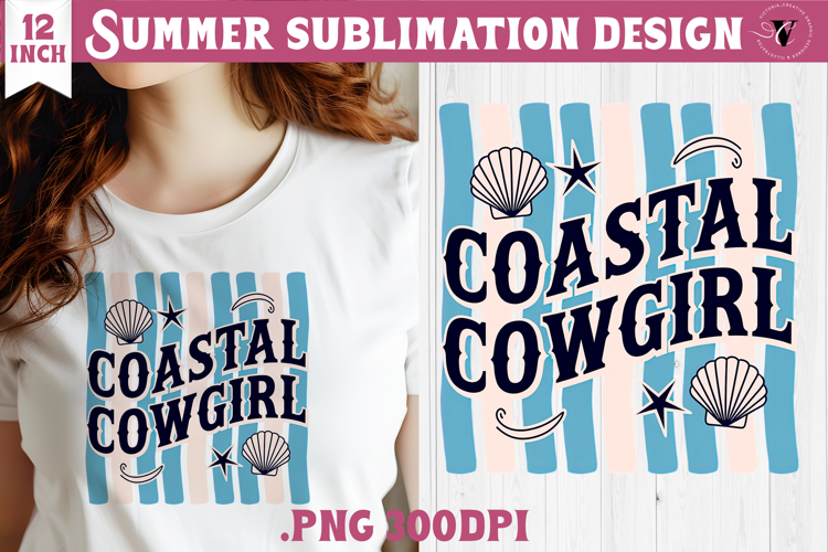 Summer Sublimation | Retro beach quote on stripes png